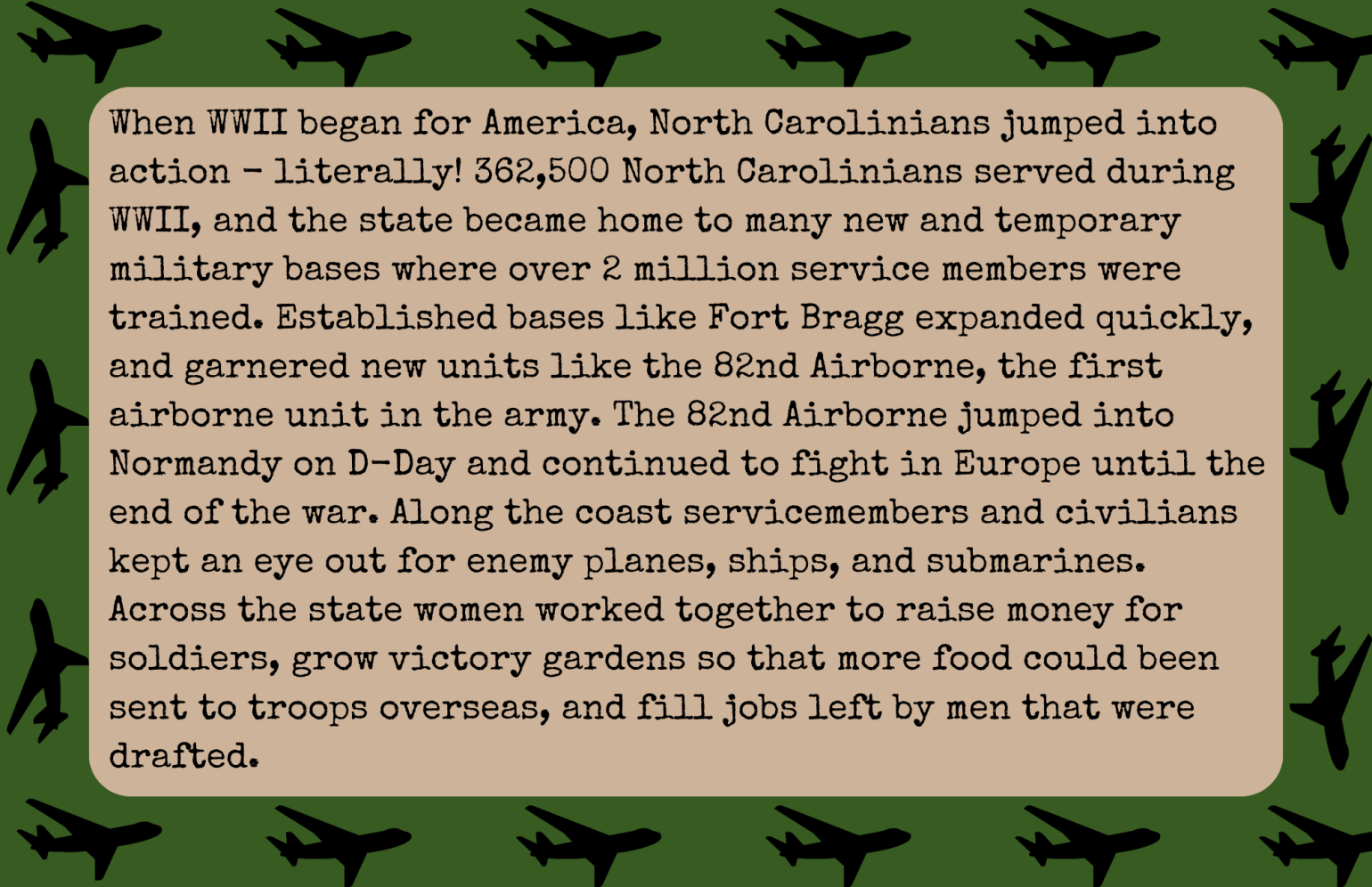 history-to-go-world-war-ii-cape-fear-museum